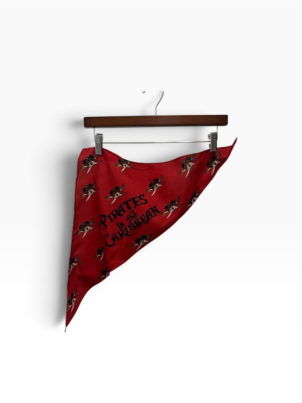 NWOT 4 (Four) Disney Pirates of the Caribbean Mickey Bandana- Kids/Unisex Adults